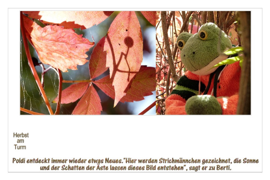 Poldi entdeckt Strichm&auml;nnchen