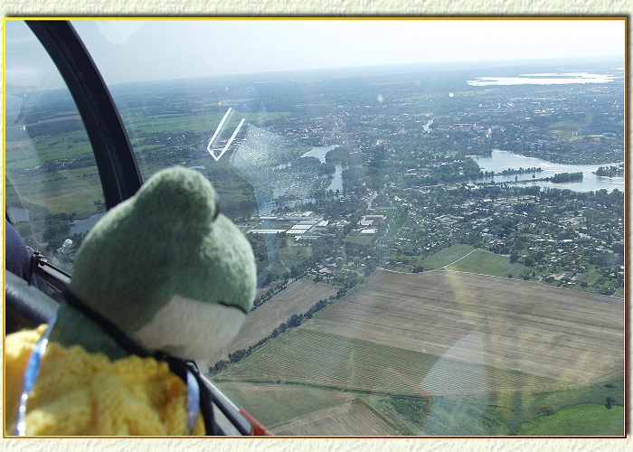 Unsere Freunde werden staunen, was ich alles hier oben gesehen habe.