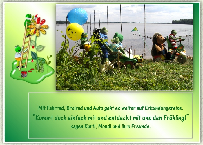 Mit Kurti, Mondi und ihren Freunden den Fr&uuml;hling entdecken !