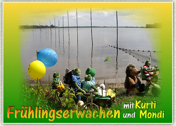 Fr&uuml;hlingserwachen  mit Kurti und Mondi