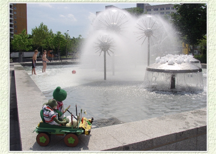 "Vielen Dank f&uuml;r die perfekte Organisation und diesen gelungenen Tag, jetzt gehen wir uns erstmal erfrischen", sagen Kurti und Mondi.