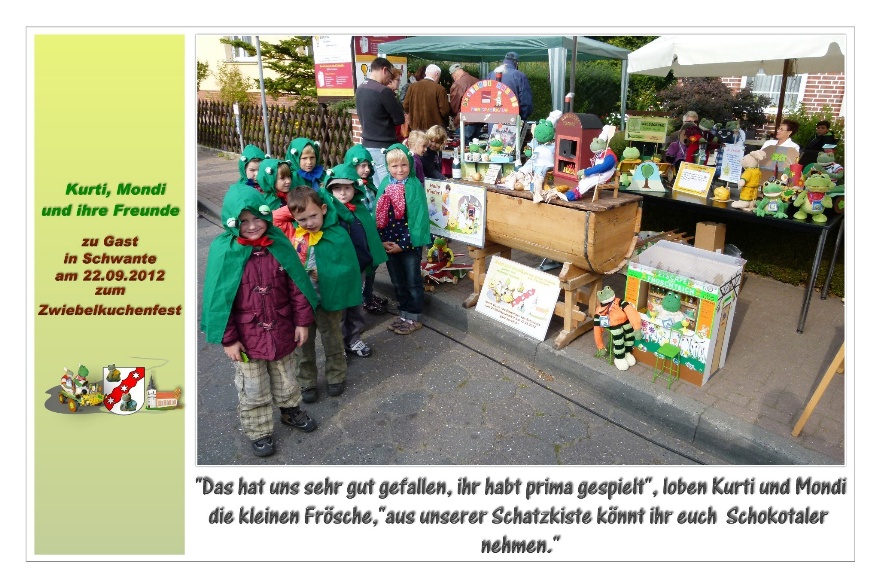 Stumme Fr&ouml;sche bei Kurti und Mondi
