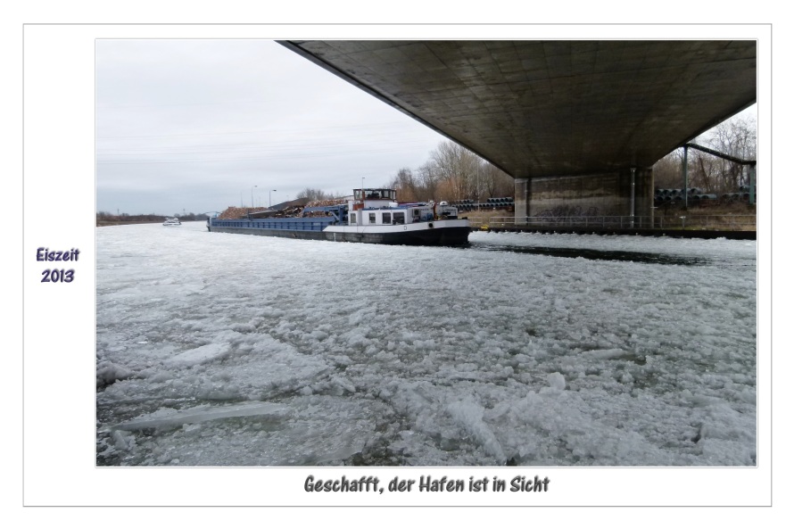 Geschafft, der Hafen ist in Sicht