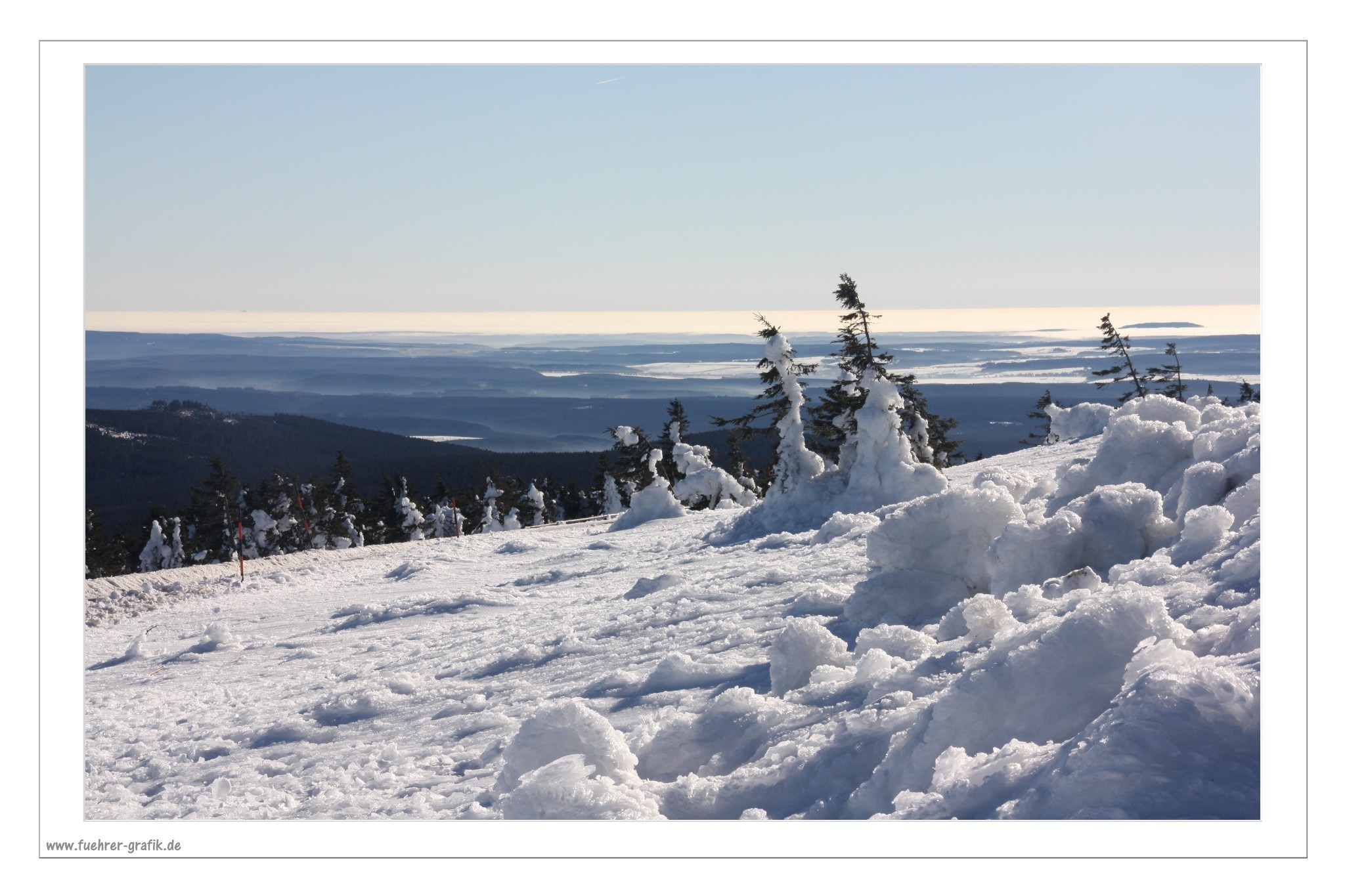Winterlandschaft am Brocken
