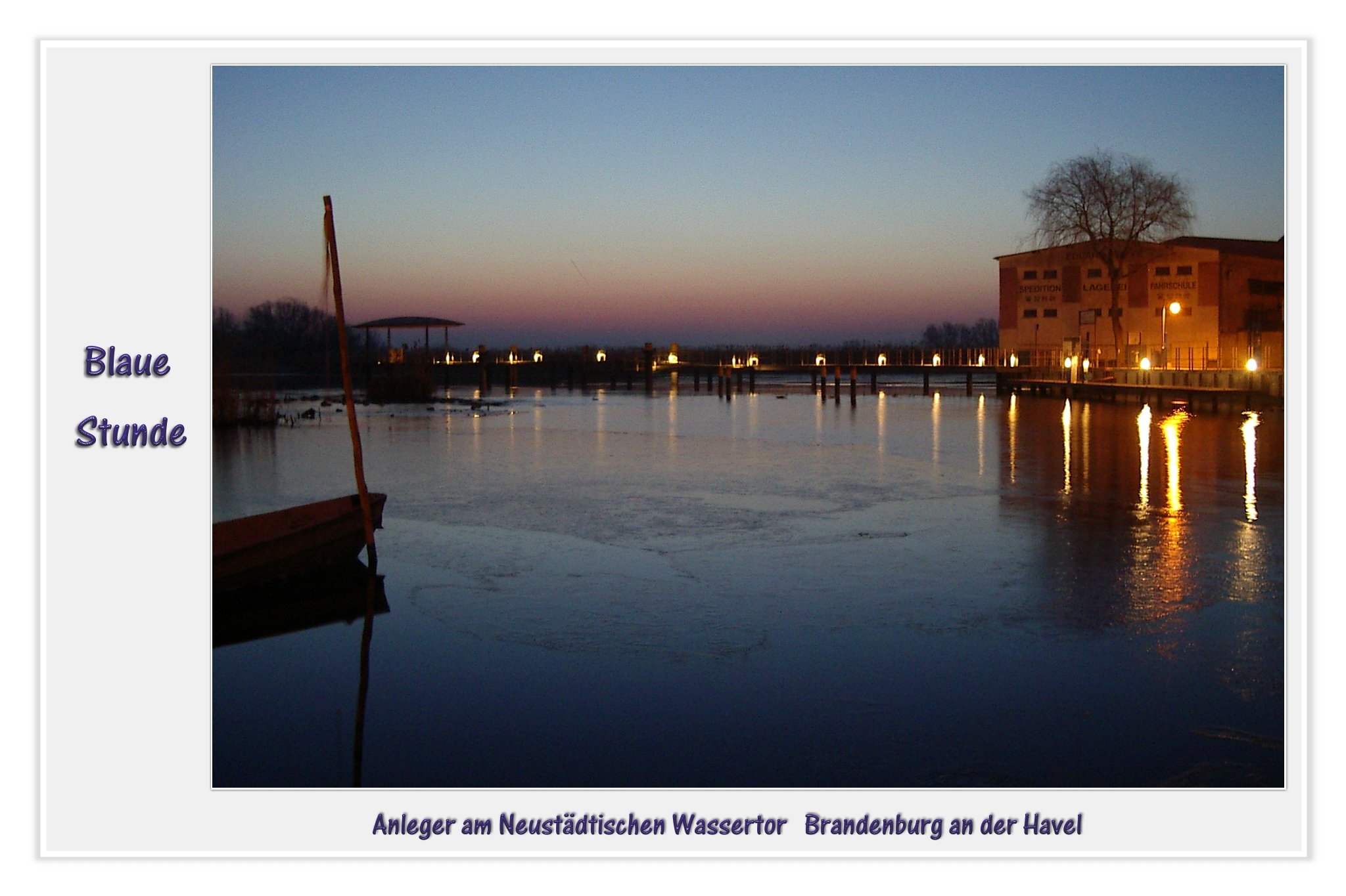 Blaue Stunde Brandenburg an der Havel