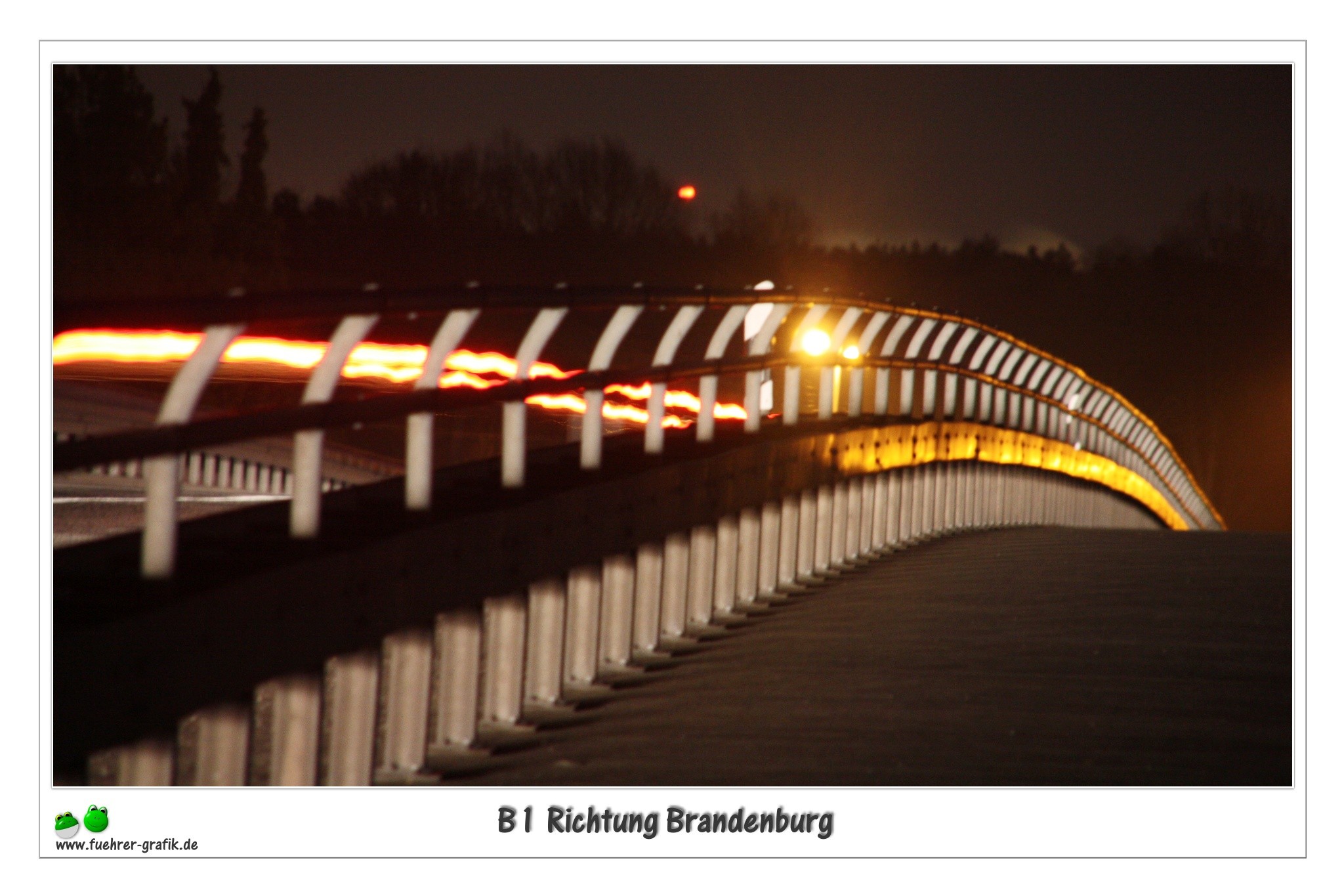 B 1 Richtung Brandenburg