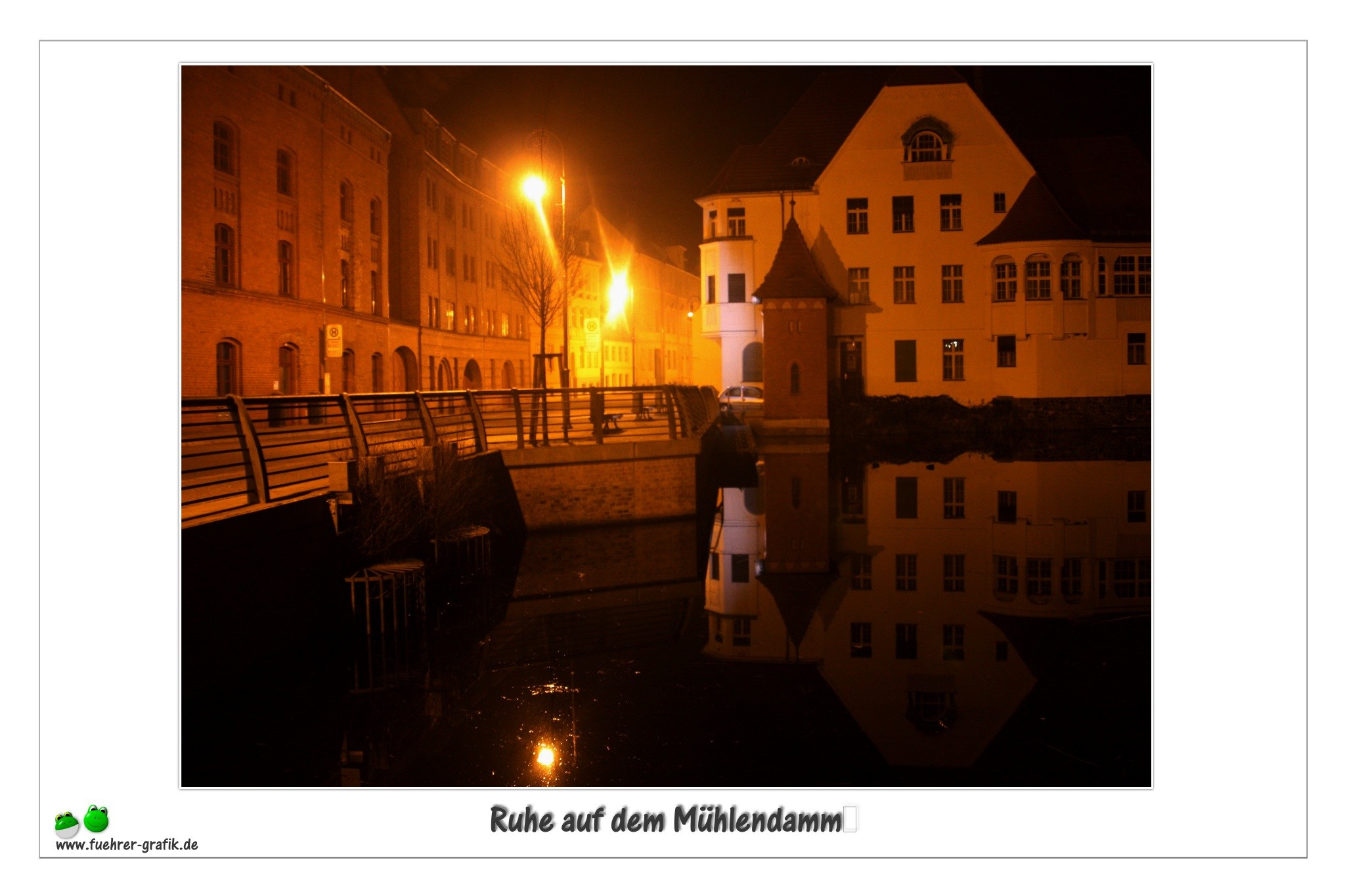 Ruhe auf dem M&uuml;hlendamm