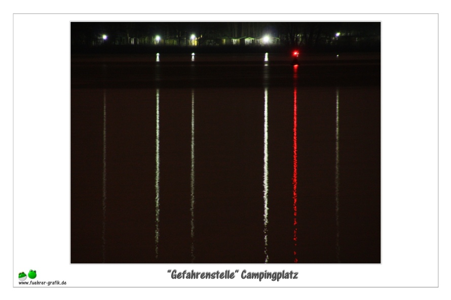 "Gefahrenstelle" Campingplatz