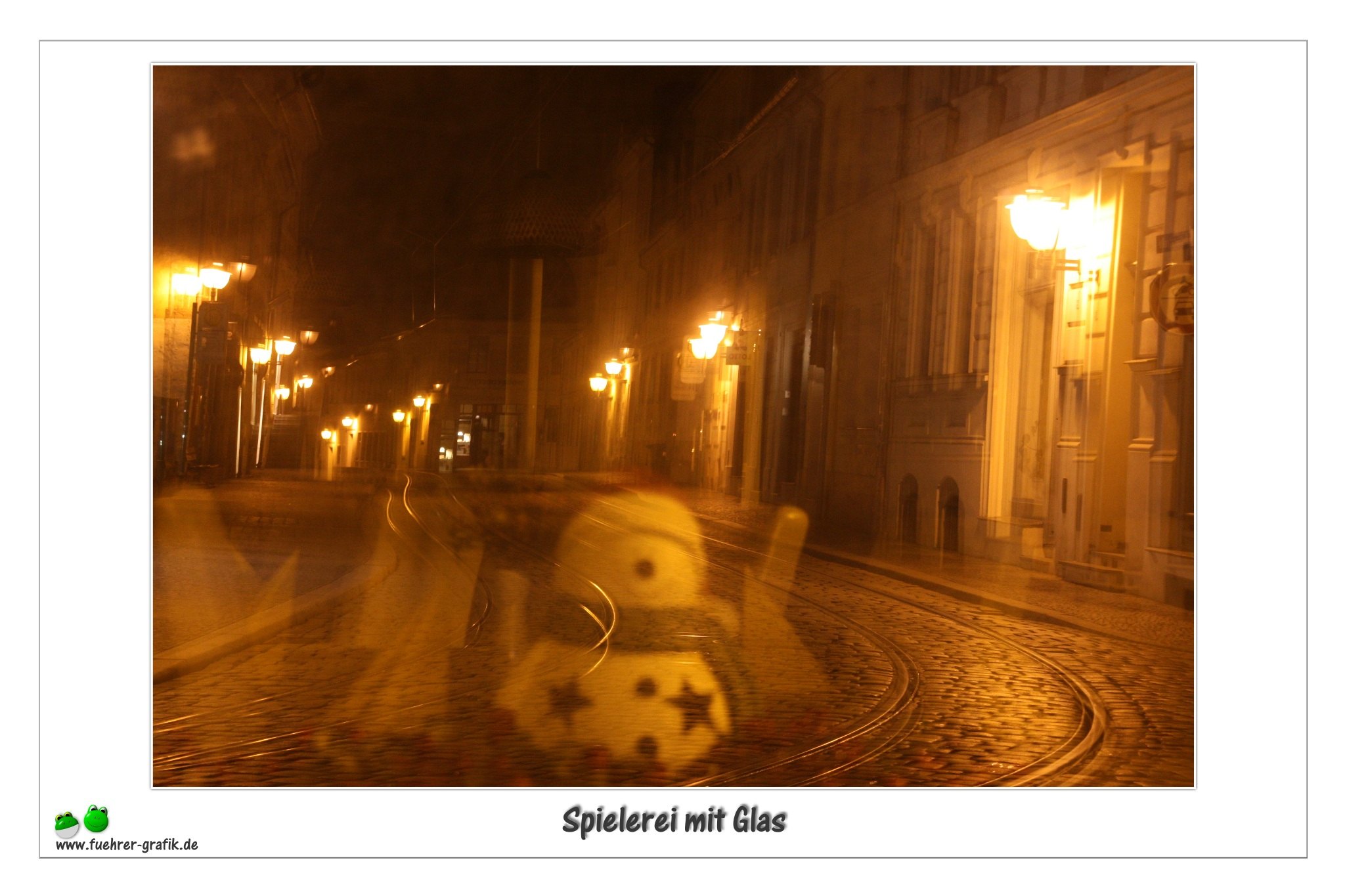 Spielerei mit Glas